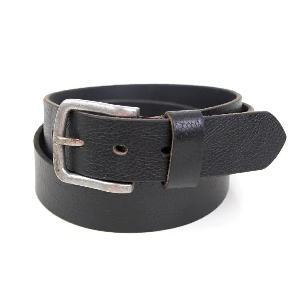 DARK BROWN GENUINE LEATHER 1 3/8